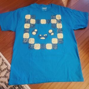 Adventure Time "Faces of Finn" Large T-shirt
